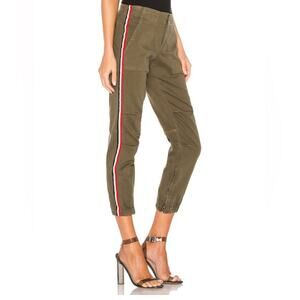 Womens Pam & Gela Utility Jogger Pants Green Size 26 EUC!